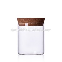 Hot selling quality transparent heat resistant glass storage container