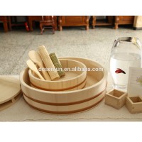 wooden water pail , teoke,wooden bucket,wooden barrel,sushi bucket