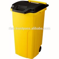 Stylish and original design container house with wheels trash can with superior durability made in Japan