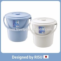 Various and Reliable round plastic container with lid plastic bucket with handle at reasonable prices small lot order available