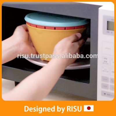 Stain-resistant and Reliable microwave mixing bowl colander with antibacterial / antifouling treatment made in Japan