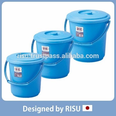 Popular and Various plastic bucket with lid 40l plastic bucket with handle with Japanese style, distributor wanted