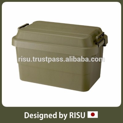 Robust and High-capacity plastic container with lid handle storage container for home use, distributor wanted