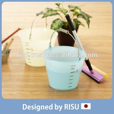 Reliable and Easy to use measurement tool plastic bucket with handle with Japanese style